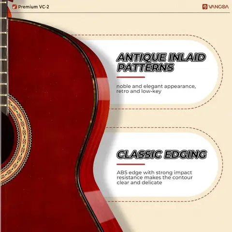 क्लासिकल गिटार फुल साइज़ 4 4 स्पैनिश स्टाइल क्लासिकल गिटार 39 इंच नायलॉन स्ट्रिंग्स गिटार शुरुआती वयस्कों के लिए आदर्श सॉलिड रो 8 best sales शास्त्रीय गिटार - №1