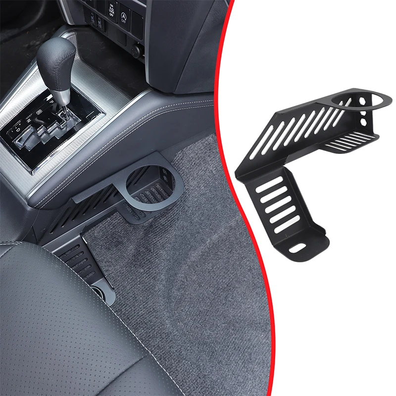 Central Expansion Drink Bracket Front Copilot Side Addition Cup Holder Water Cup Holder For Mitsubishi L200 Triton KL 2019-2023
