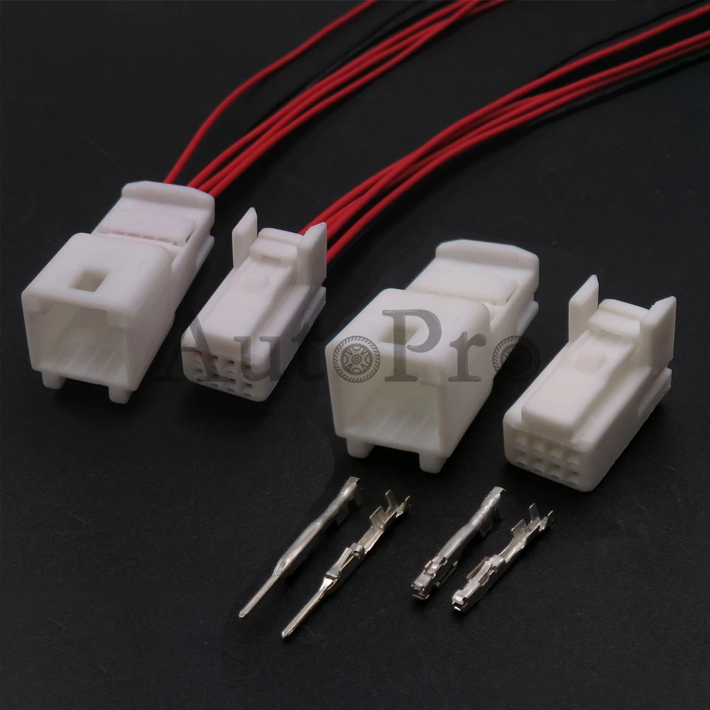 

1 Set 8 Hole 1565804-1 1376352-1 Automobile Starter Plastic Housing Electrical Connector Car Wire Socket For Nissan