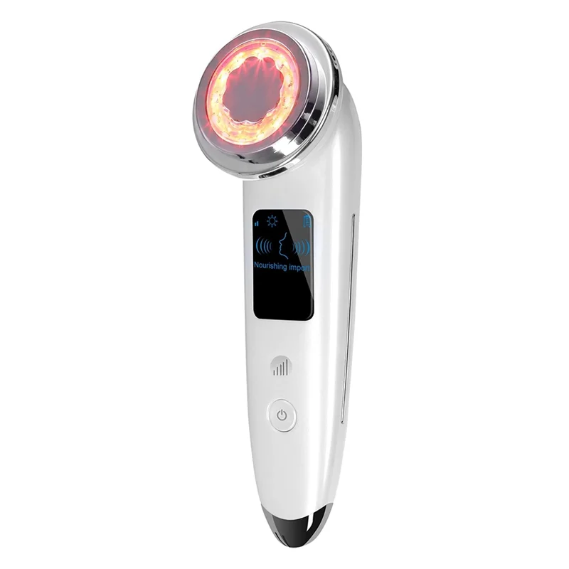 A88X Gesichtsmassagegerät, elektrischer Facelift, 4-in-1-Gesichtsmassagegerät, Anti-Aging, straffendes Hautpflege-Werkzeug (weiß)