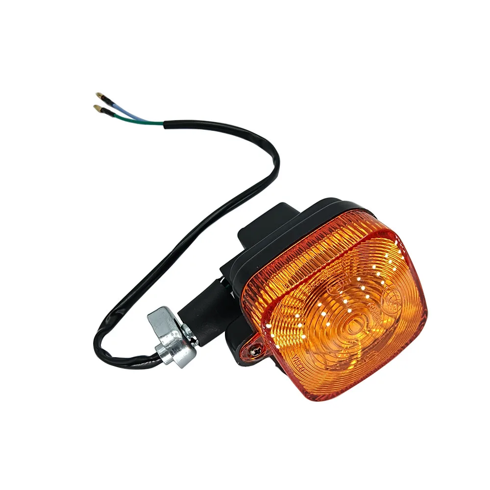 إشارة دوران شاملة للدراجات النارية ، ضوء 12 فولت ، ومضات ، وإضاءة ، مصباح دراجة نارية ساطع لهوندا CG CG125 CG 125cc #6