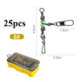 25pcs 8