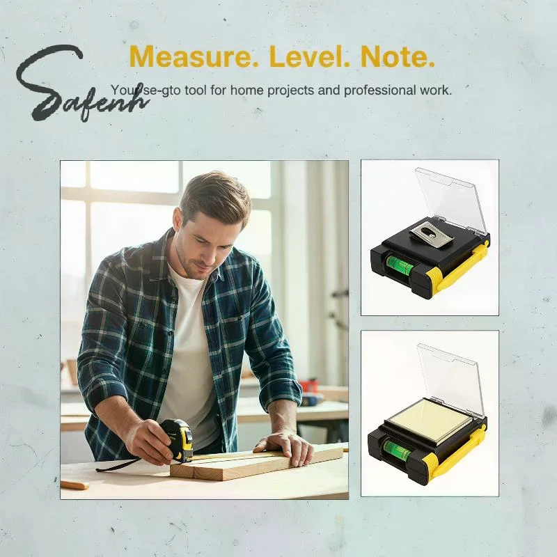 Four In One Multifunctional Tape Measure Level With Notes And Pen Tape Measure+Level Gauge+Notes+Pen