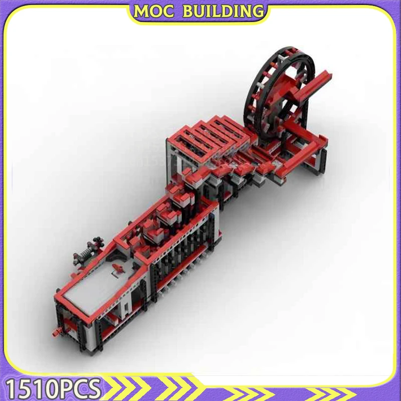 GBC Bin End Loop Stepper Module MOC Building Blocks Bricks DIY Assembly Model Science Motor Toys Birthday Gift