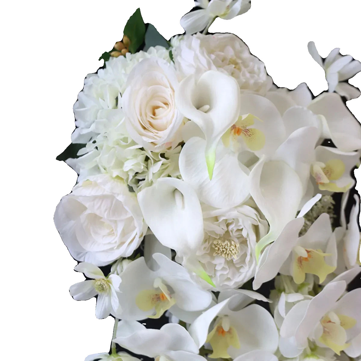 

Towoo heavy industry wedding photo prop waterfall bouquet flower simulation flower white Phalaenopsis wisteria fake flower