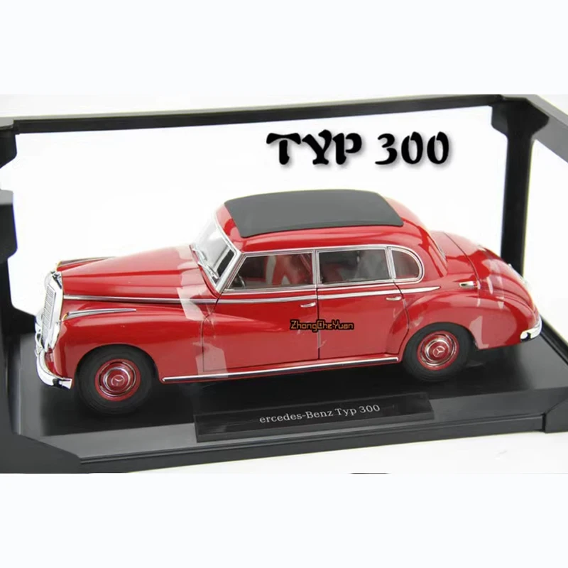 NOREV Diecast 1:18 Benz's TYP300 Classic Car Limited Edition Alloy Model Adult Collection Souvenir Static Display Gift Toy