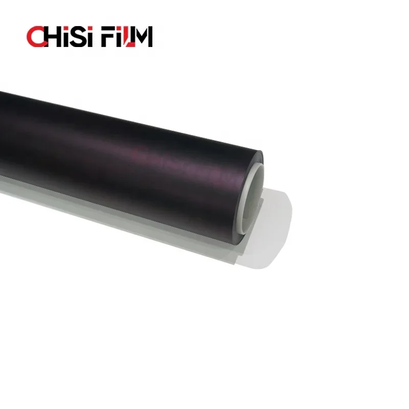 CHISI TPU Black Fantasy Purple Color Ppf Film Anti Scratch Self Healing Autolack Schutzfolie