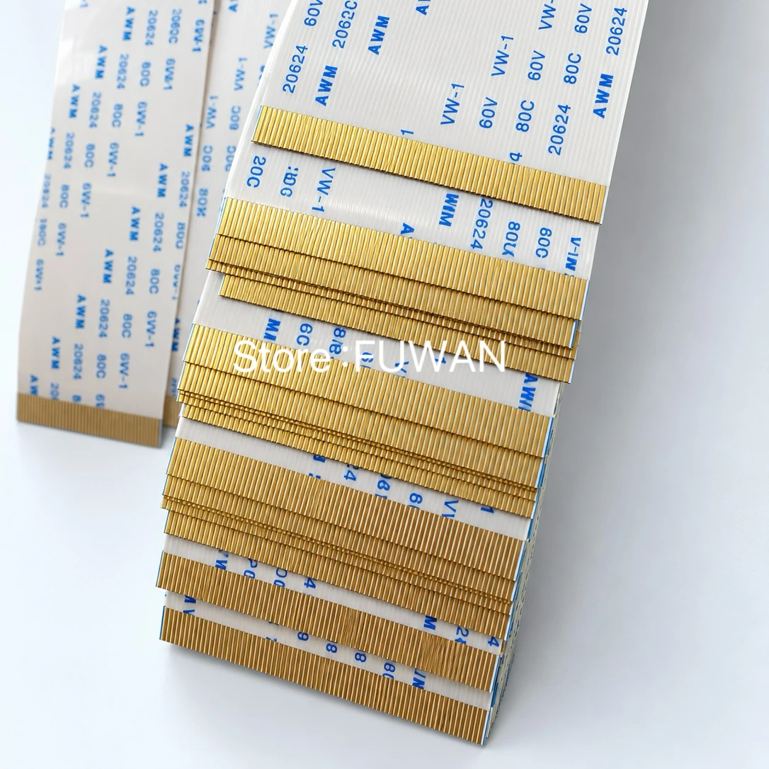 1Pcs FFC FPC Flat Flexible Cable AWM 20706 105C 60V VW-1 0.5MM Pitch 40/50/55/60/68/80/96 Pin
