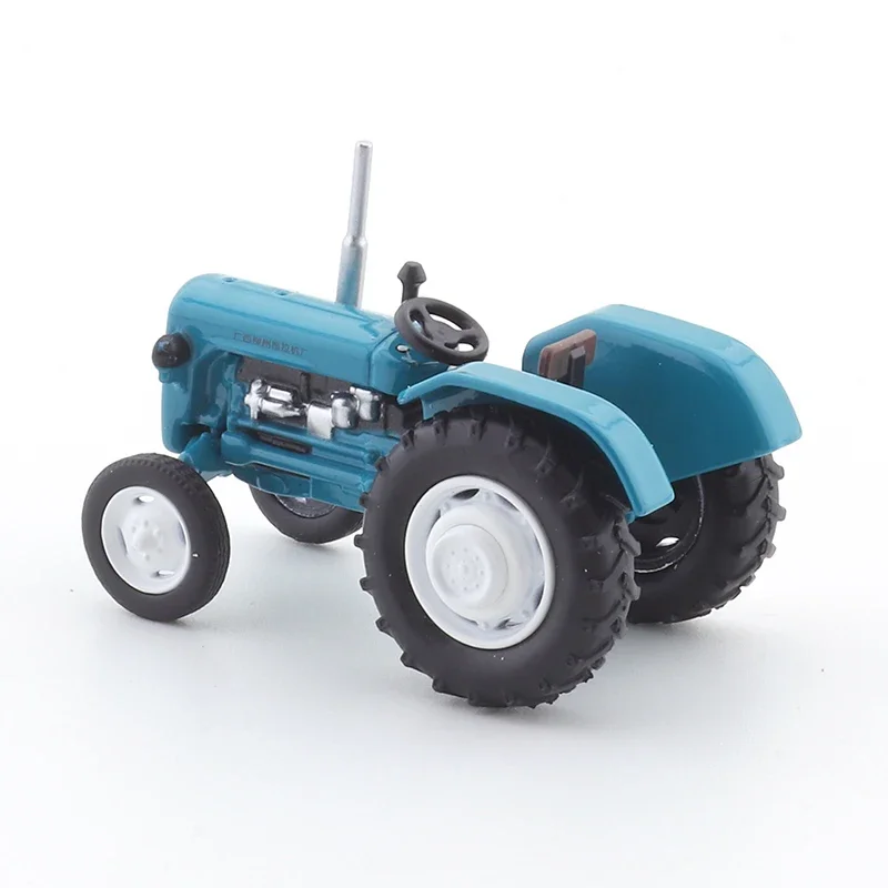 XCARTOYS Alloy Die Cast Car Model Toy 1/64 Red River Brand Harvest 37 Tractor Blue Diecast Model Car Toy Collection Gift for Boy