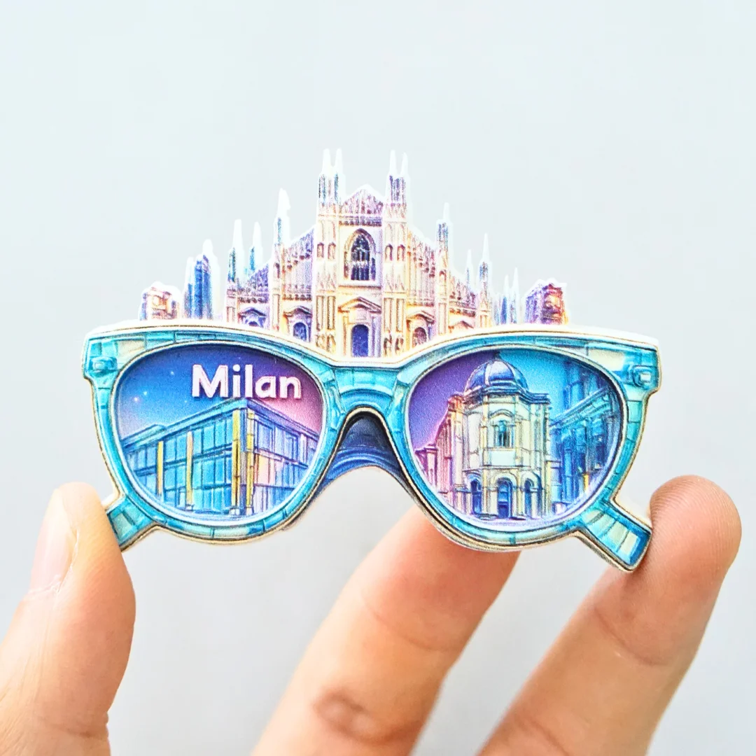 

Italian Fridge Magnet,Milan Fridge Magnet,Photo Fridge Magnet,Travel Souvenir,Home Decor