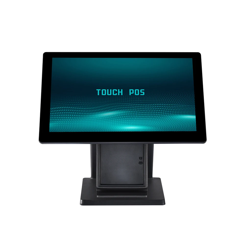 8+128G Windows 10/11 15.6 Inch Touch Screen MSR POS Cash Register With 80mm Thermal Printer HCC-T606