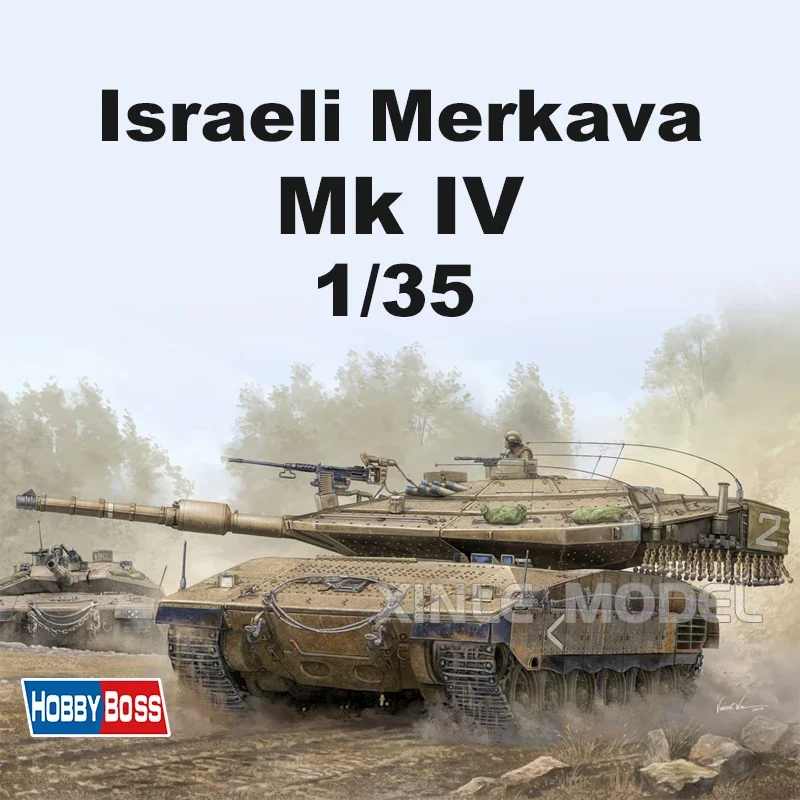 

Trumpeter Plastic Assembled Tank Model Kit 82429 Israeli Merkava Type 4 Main Battle Tank (Drop) 1/35