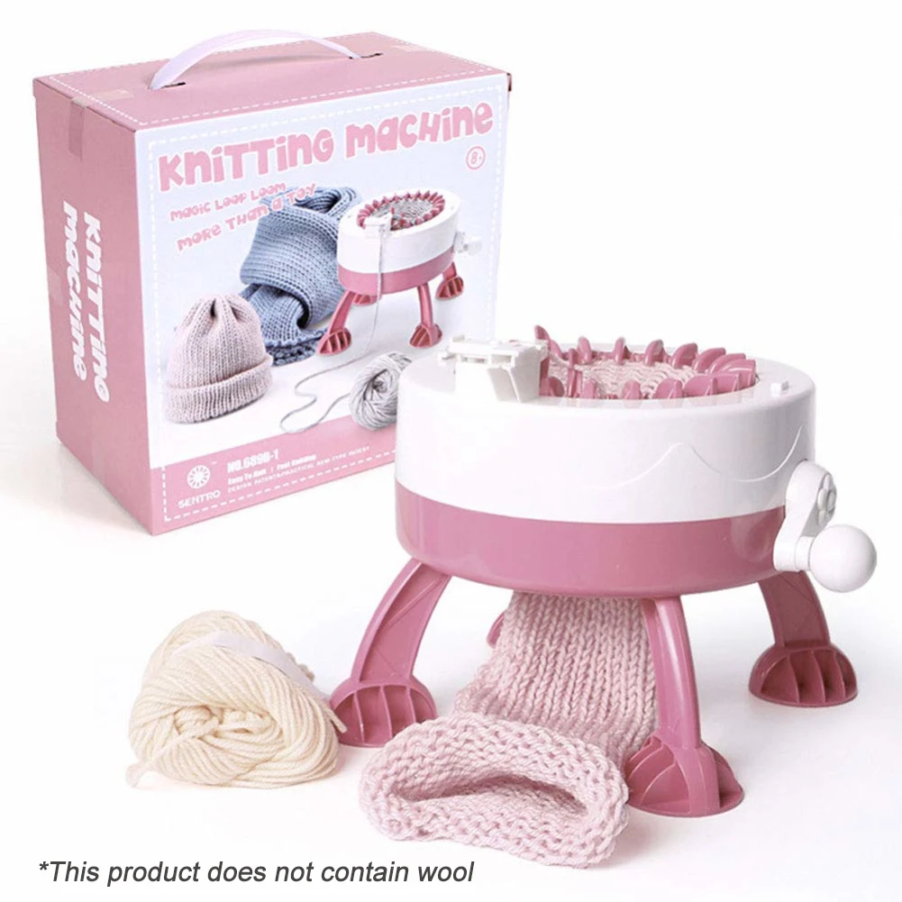 Sentro Knitting Machine Craft Project 40 Needle Hand Knitting Machine Kit for Knitting Craft Such as Scarves/Hats/Sweaters/Glove