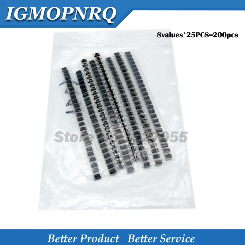 8Values 200Pcs M1 M…