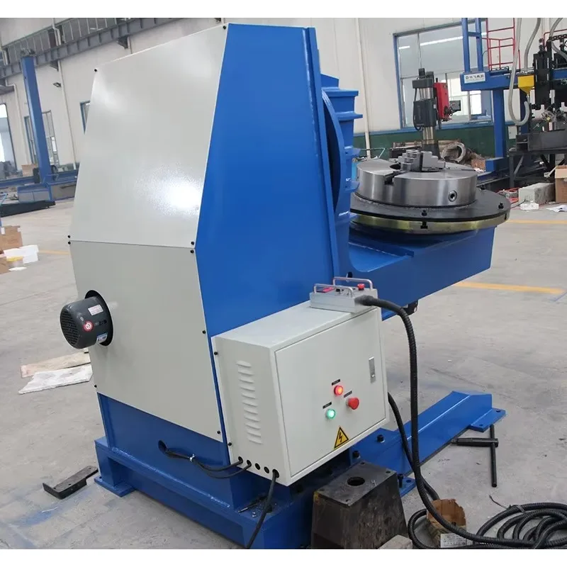 Dual-axis L-type Head And Tail Positioner Automatic Flip Table Heavy-duty Rotating Servo Welding Positioner