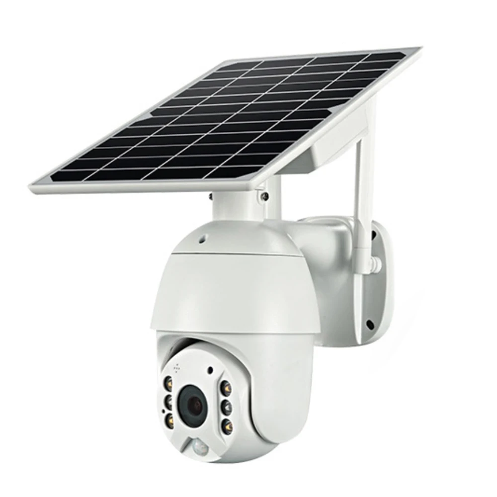 

4MP Solar PTZ Camera wifi 4G network solar battery security camera