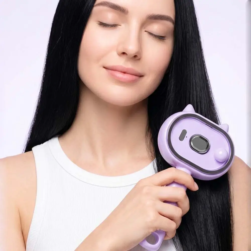 Multi-Function Red Light Spray Massage Comb Hair Care Anti-Frizz Large Tank Electric Spray Hair Brush Anti-Static Scalp Nourish
