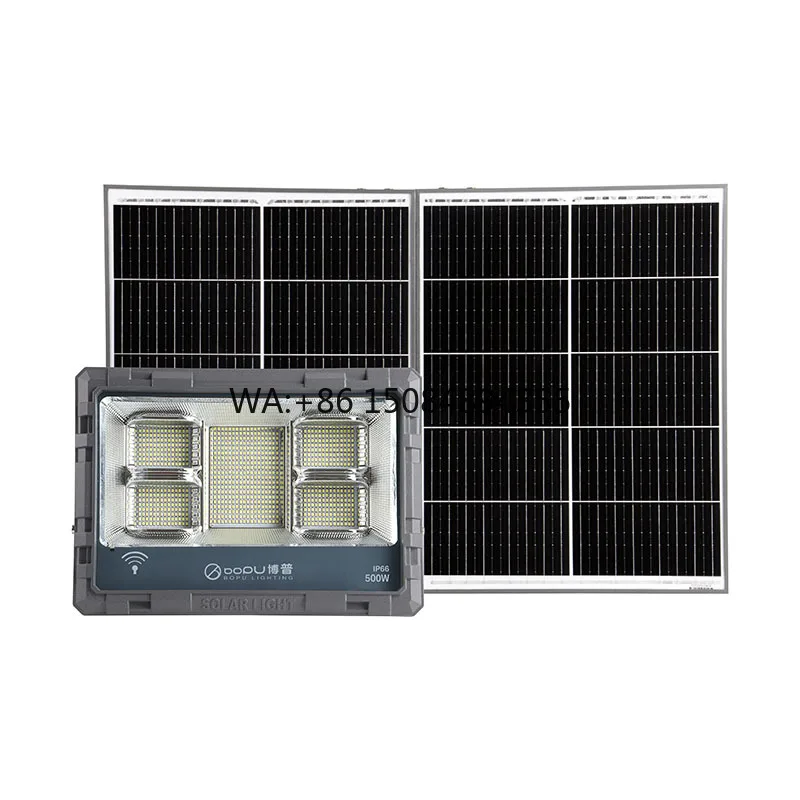 High Power Led Flood Light Security Wall Mounted Optical Solar Flood Light Solar Construction Flood Light