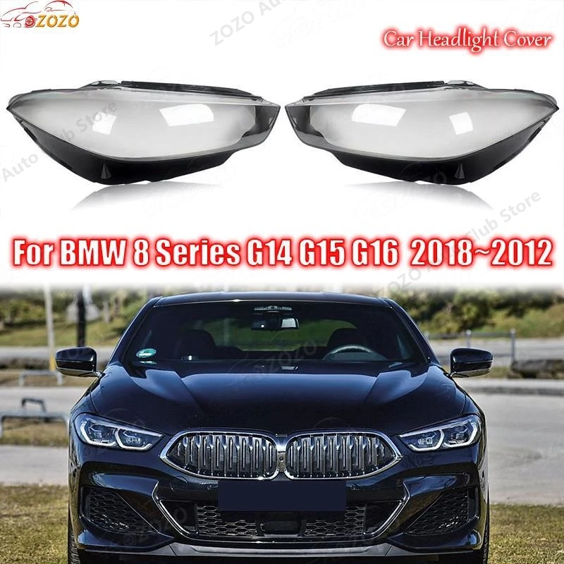 

For BMW 8 Series G14 G15 G16 840i M850i xDrive M8 Competition Gran Coupe 2018-2022 Car Headlight Cover bmw accessories automobil