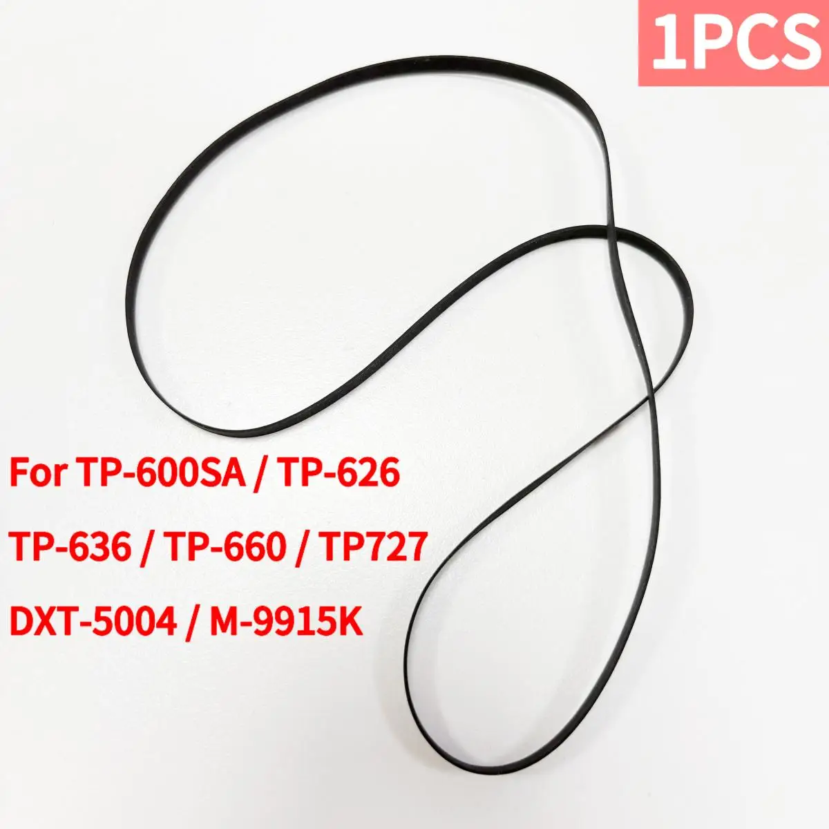 Record Player Turntable Drive Belt Fits Sanyo TP-626 TP-636 TP-660 TP-727 TP-600SA DXT-5004 M-9915K