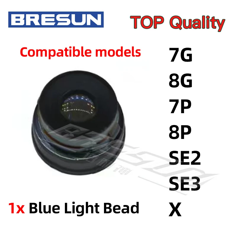 Para lente principal trasera azul en Phone X/12/13 Max y 14 Pro/15 16 17proMax, reparación de defectos cosméticos de lente o reemplazo 4