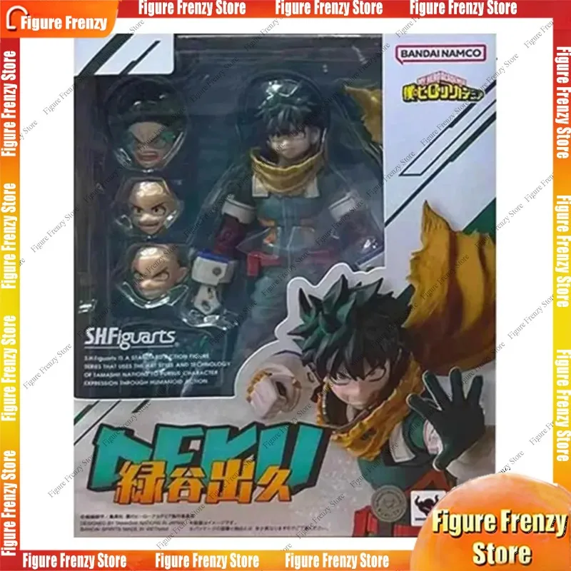 

Spot SaleGenuine Bandai Original My Hero Acamia Figure Mol Kits SHF 1/12 Anime Figures Midoriya Izuku Action Mol Toys Gift for K