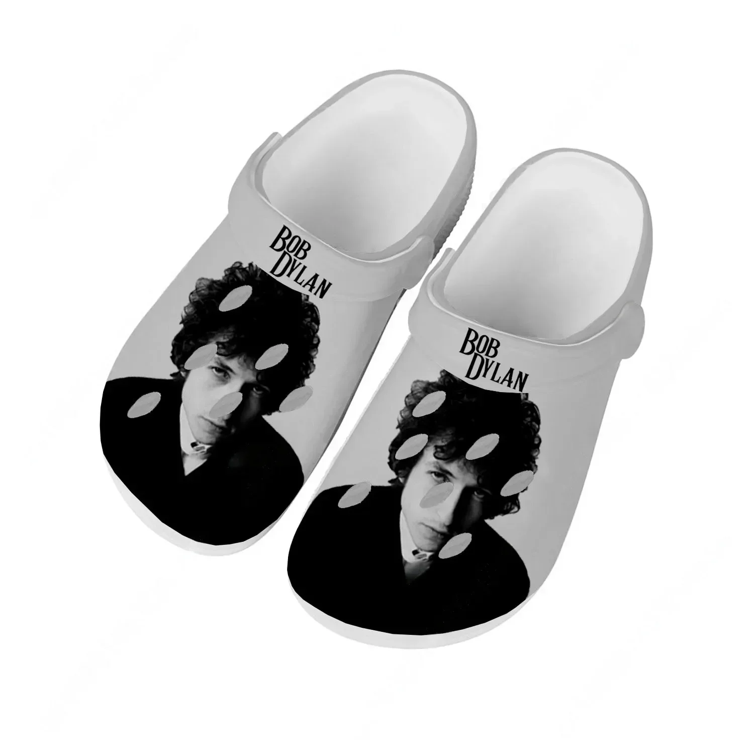 Bob Dylan Water Shoes Men Women Teenager Non-slip Comfortable Home Garden Clogs Custom Sandals Beach Breathable Hole Slippers