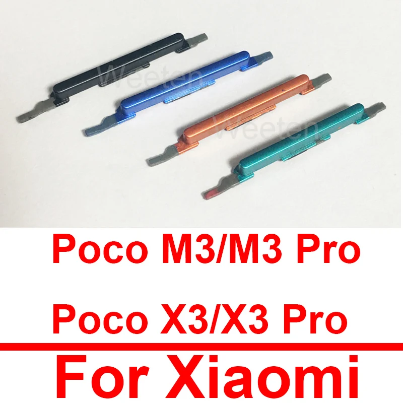 

Боковая кнопка для Xiaomi Poco Pocophone M3 M3 Pro X3 X3 Pro X3