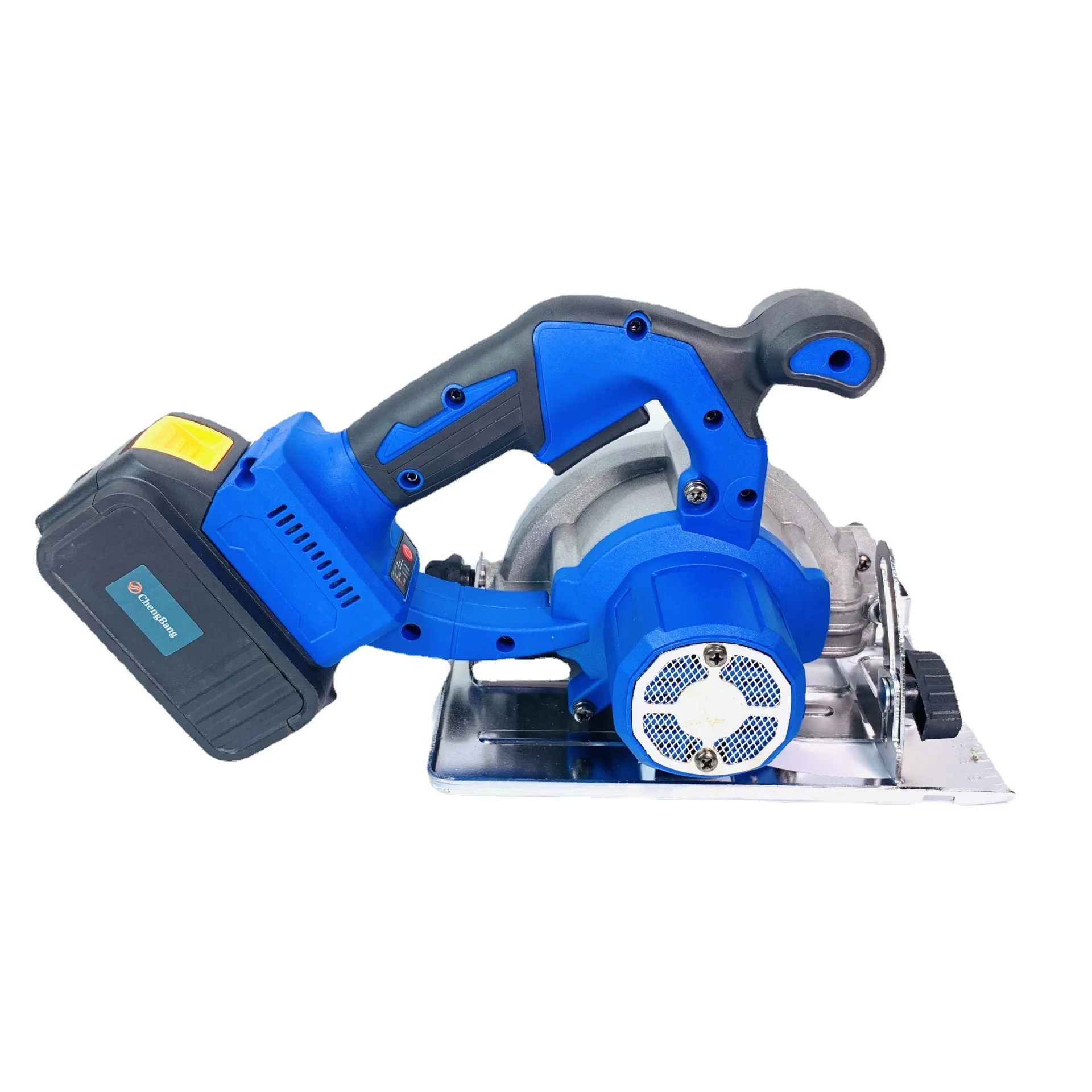 Deep bluefive inches brushless electric circular saw cutting 01Makita Battery