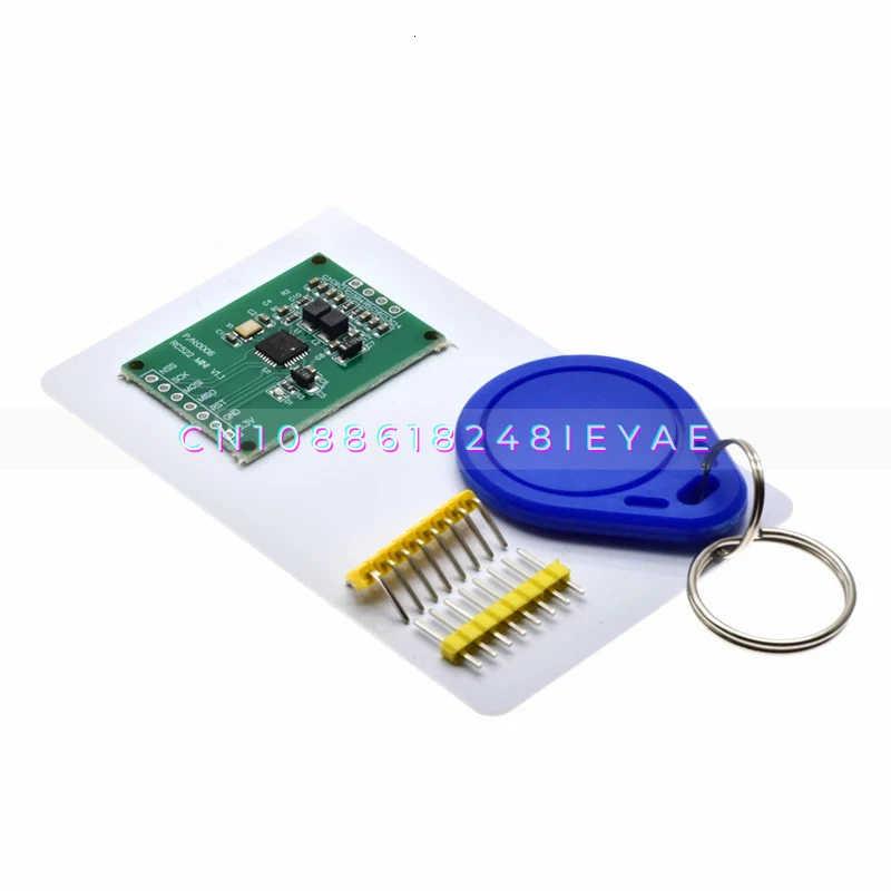 MFRC-522 RC522 RFID Radio Frequency IC Card Induction Module, Free S50 Fudan Card, Keychain