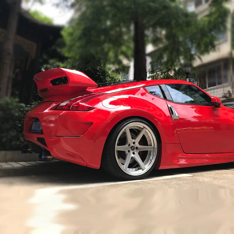 

Suitable For Nissan 370z Modified Amuse Z34 Car Carbon Fiber GT Large Tail, Rear Spoiler Fixed Wind Wing