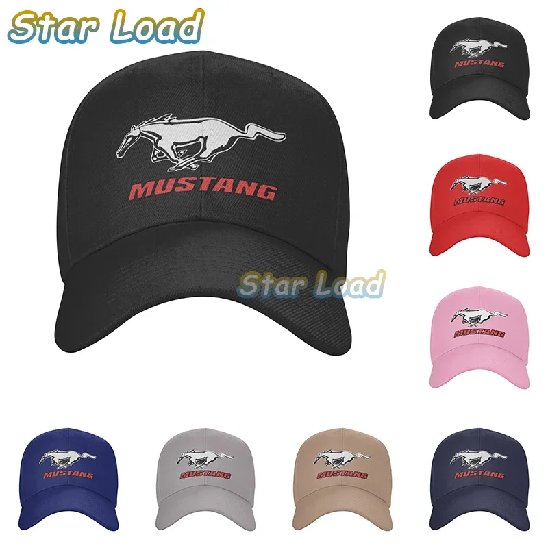 2022 Summer New Arrival Cool Ford Mustang Baseball Cap Fashion Women Men Mustang Hat Outdoor Caps for Unisex