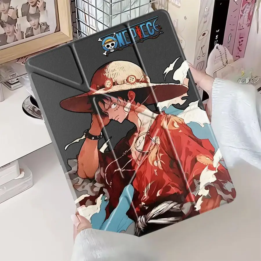 With Pen Slot Cover Tablet Case For Samsung For Galaxy Tab S10 S10+ S6 Lite 10.4 inch S7+ S8+ 12.4 inch A11 Plus S9+ A8 2022 S9