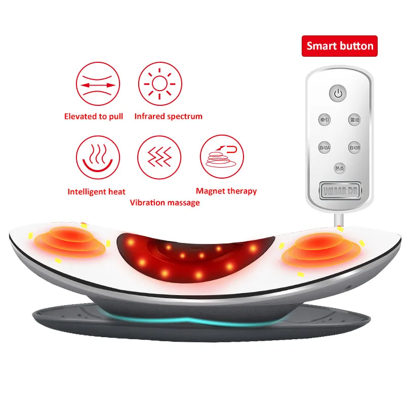 Electric heating belt Lumbar disc strain highlights lumbar traction Backache Waist-back massager Men's and women's household