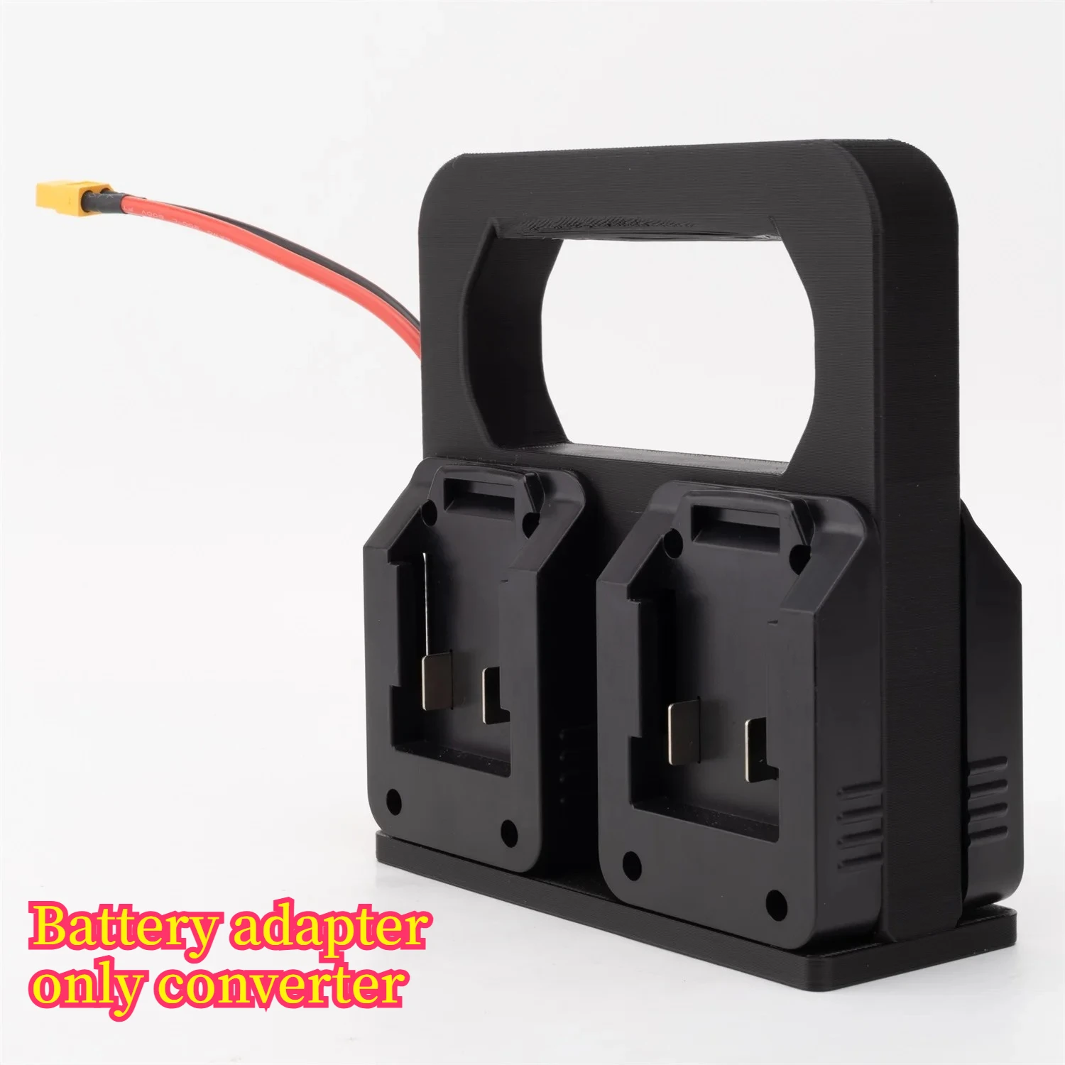 

For Lidl Parkside X20V Lithium Battery Portable Battery Adapter Extender Compatible with 4 20v Batteries (without Battery)