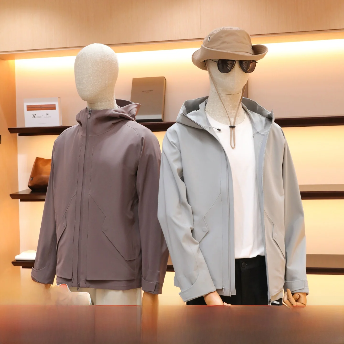 

Мужская мягкая бирка для пешего туризма на открытом воздухе, тройная, полностью клеевая, полиэфирное волокно, водонепроницаемая, дышащая, ell Jaet для поездок на работу