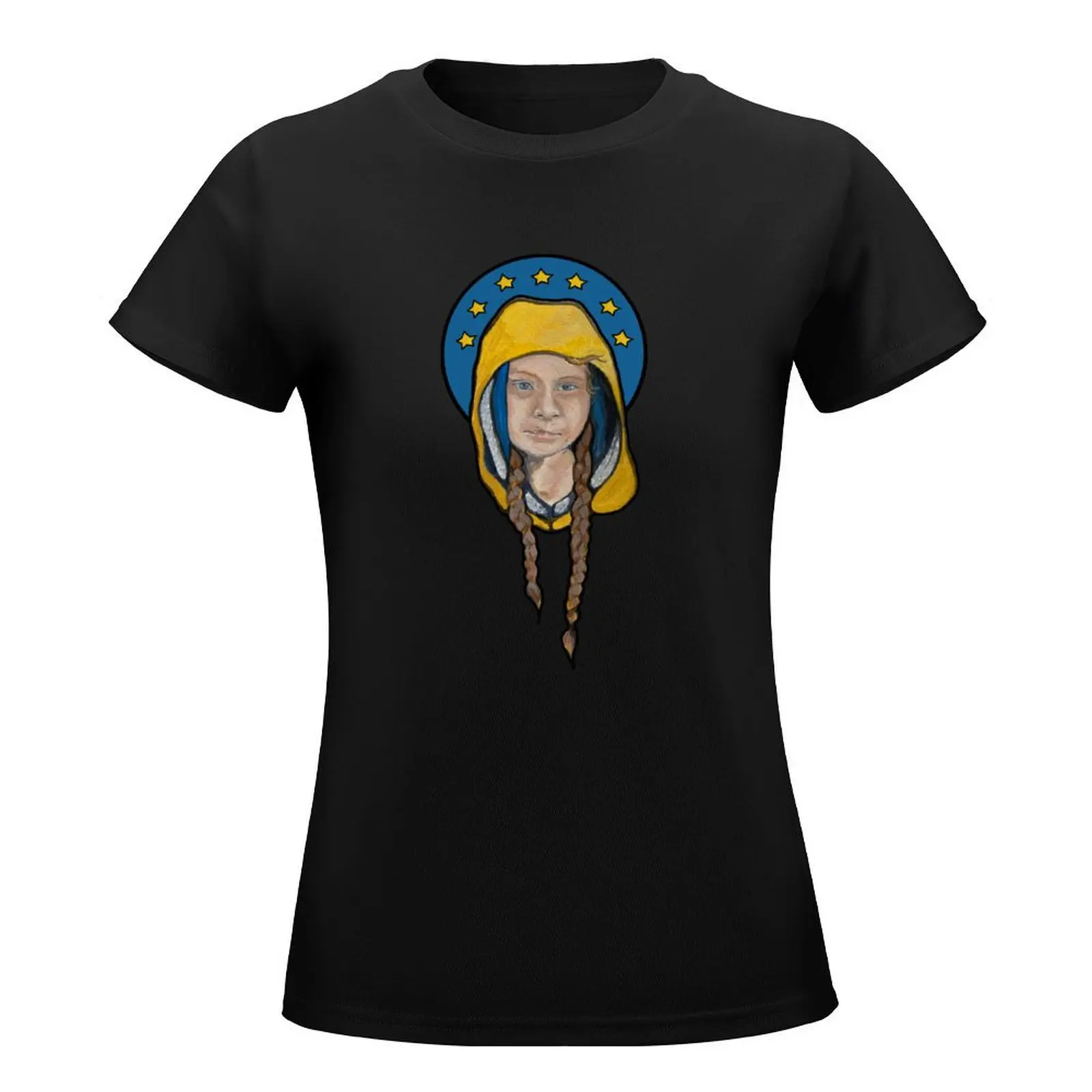 Our Lady of Climate Change T-Shirt cute clothes vintage clothes t-shirts for Women cotton