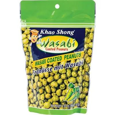 Cacahuetes con wasabi 140g, Khao Shong