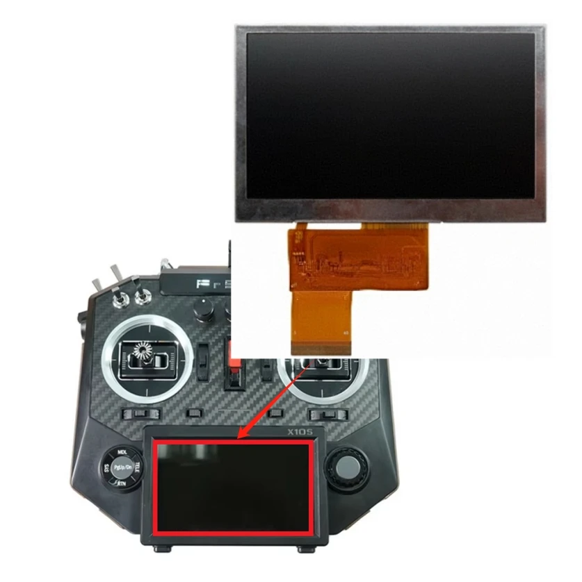 

ЖК-дисплей для Fro FrSky Horus X10S, 16-канальный радиоуправляемый экран