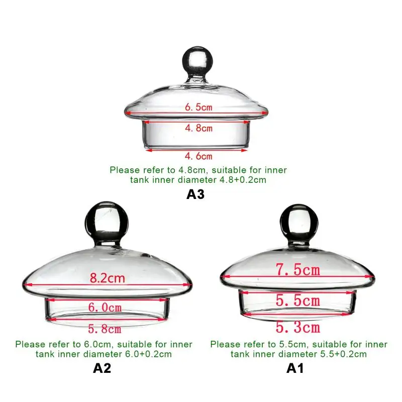 C Teapot Lid Replacement Glass Lid Heat-resistant Glass Lid Strainer Kettle Glass Cover Filter For Household Travel Replacement
