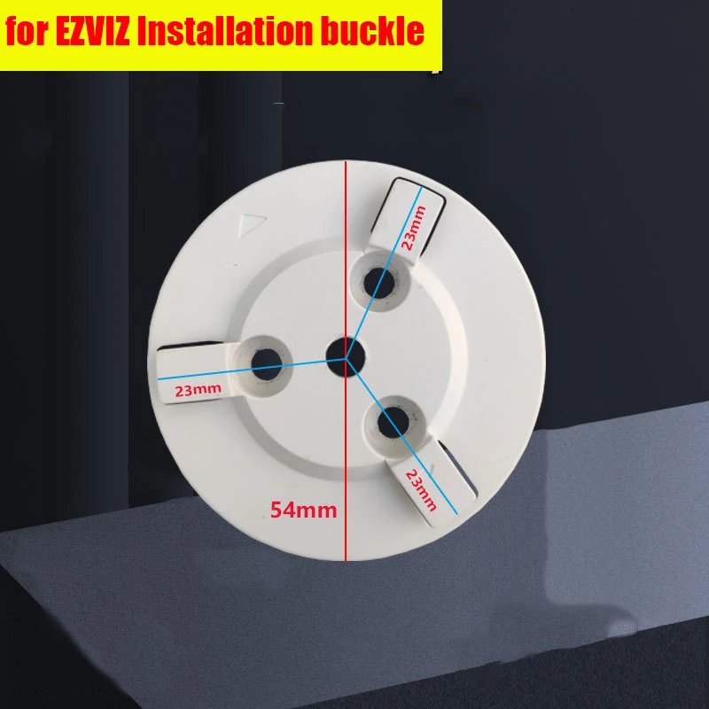 Soporte de Base de cámara para Imou EZVIZ, soporte de tarjeta de TP-LINK, colgante de pared, soporte de instalación invertido, 1 unidad