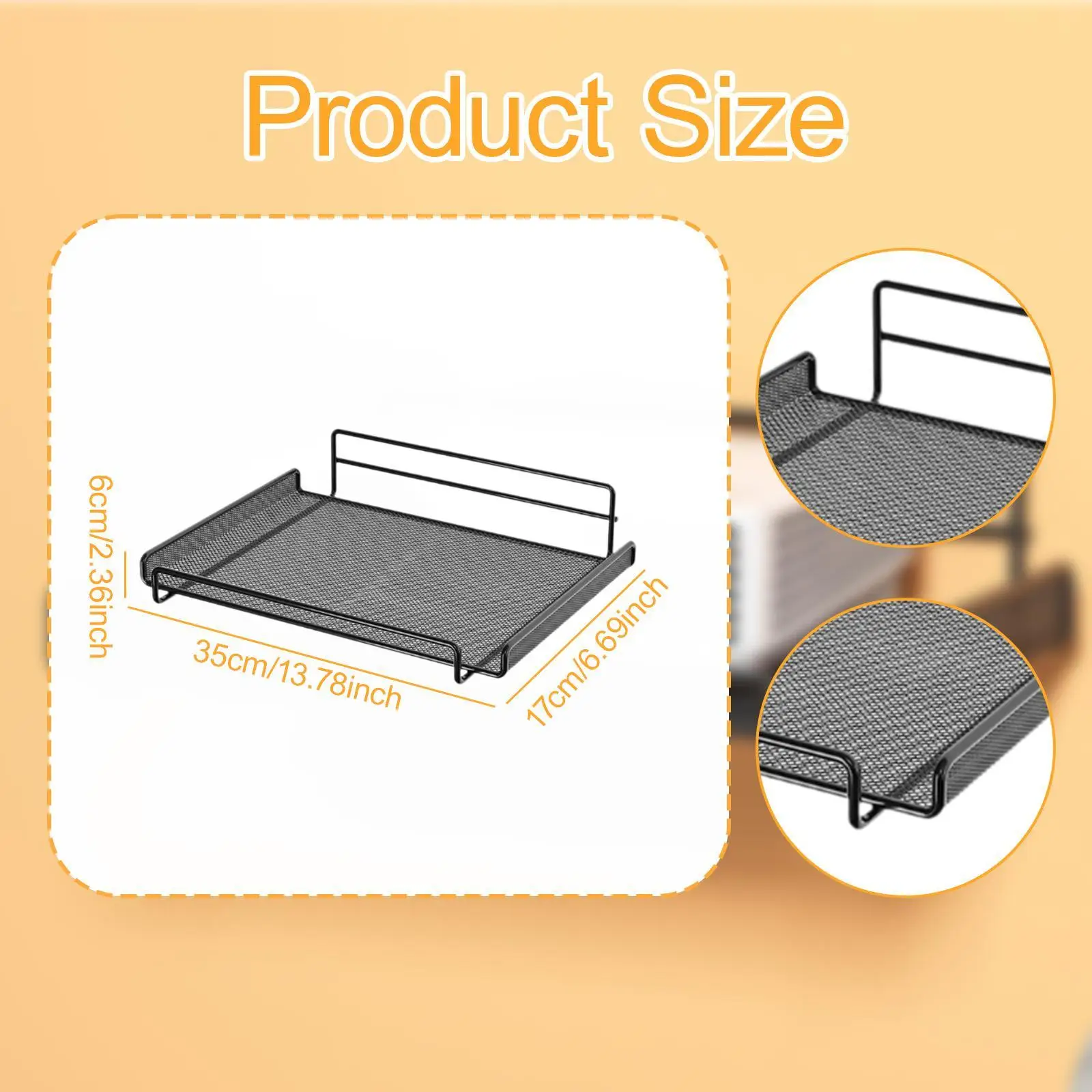 Projector Shelf Multifunctional Wall Display Shelf for Hotel Office Bedroom