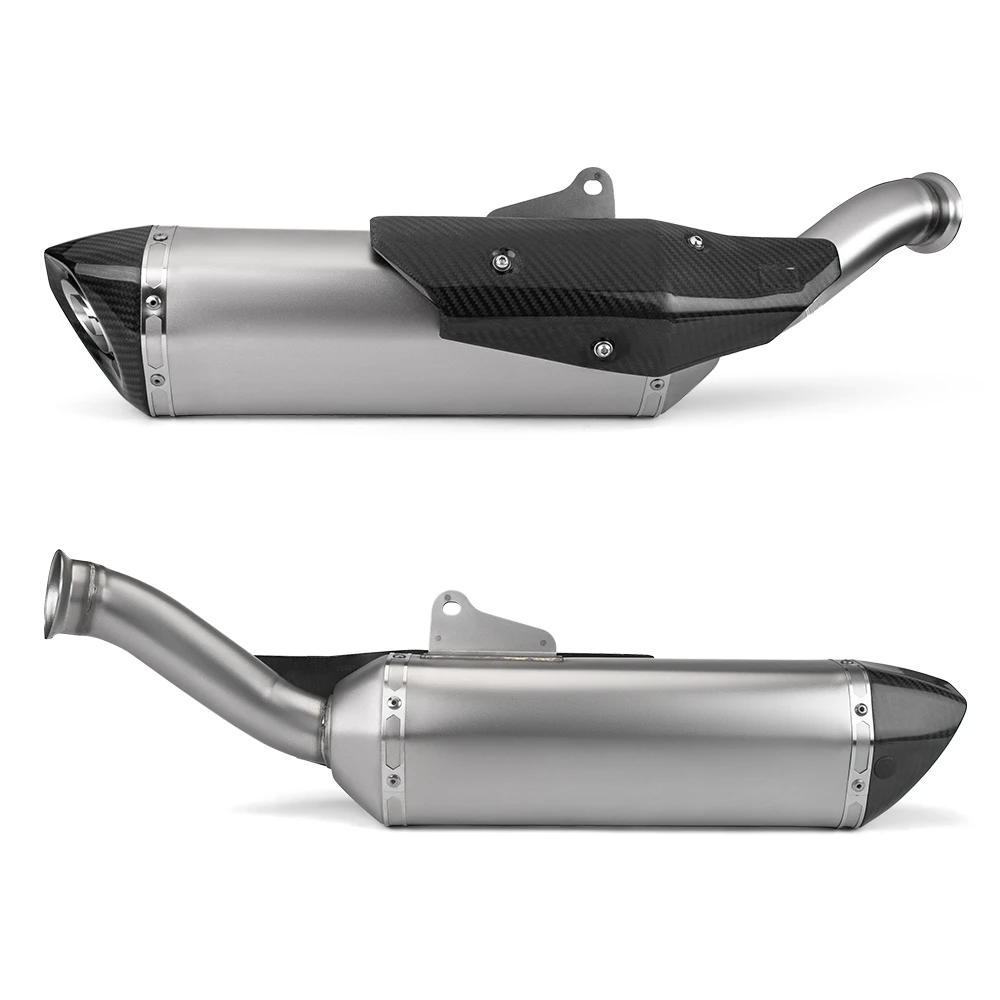 

Original Inlet，Modified exhaust pipe for DUKE790, integrated midsection and rear,carbon fiber cover, Duke 790