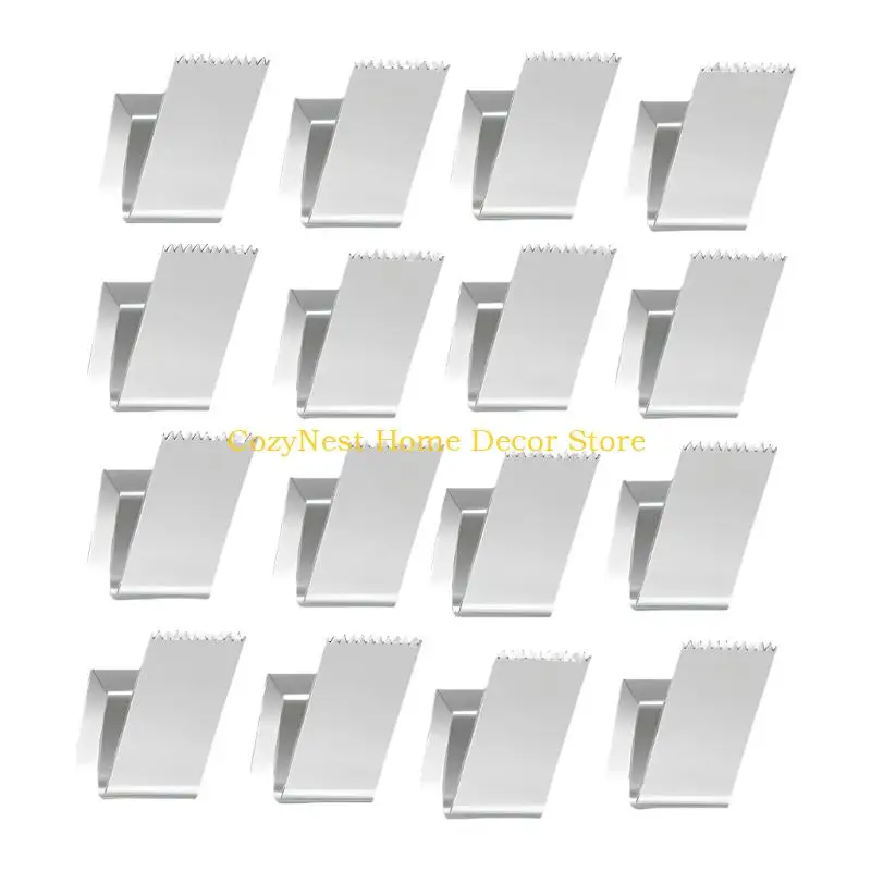 92MF 16Pcs Adjustable Storms Panel Fasteners Universal Wind Protections Hardware for Window Protections Panels