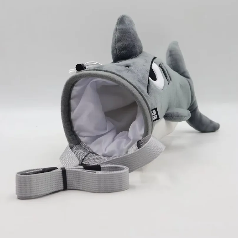 1PC Cute Shark/Sloth Chalk Bag For Rock Climbing Outdoor Sports Waterproof Chalk Bag Hiking Bouldering Anti-slip Powder Bag