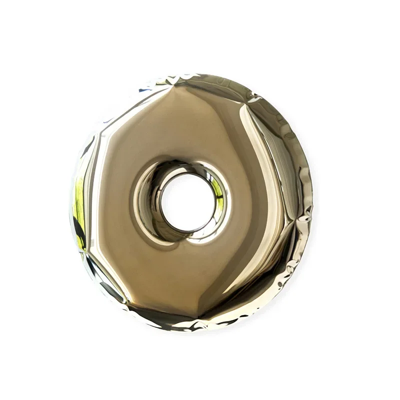 

Creative Trend Hollow Round Mirror, Living Room Bedroom, Decoration, Contemporary Art Round Wall Mirror