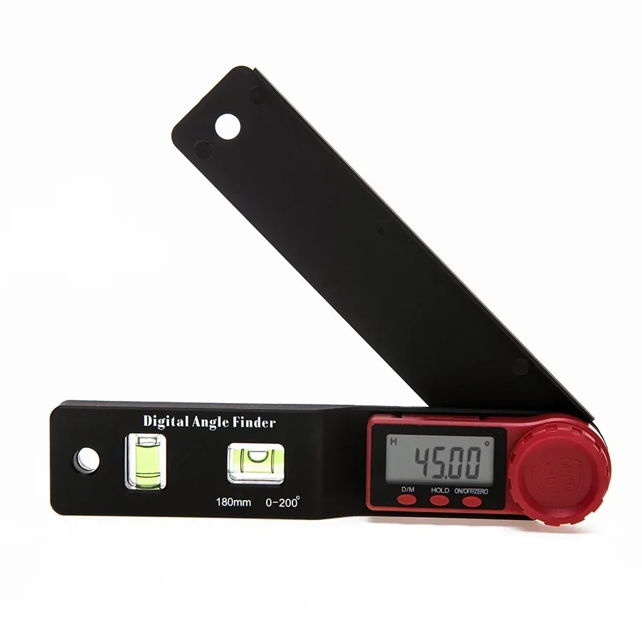 

180MM electronic two-in-one angle ruler digital display angle ruler protractor