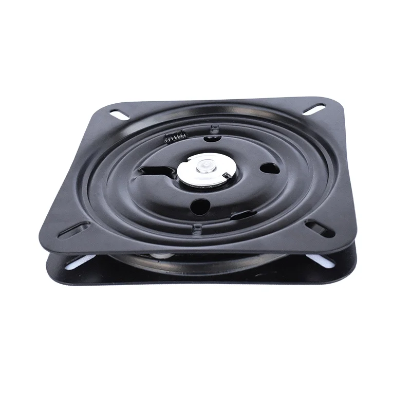 Minimalist Metal Office Chair With 360 Degree Rotating Base Turntable Hardware Furniture Accessory For Living Room Bar