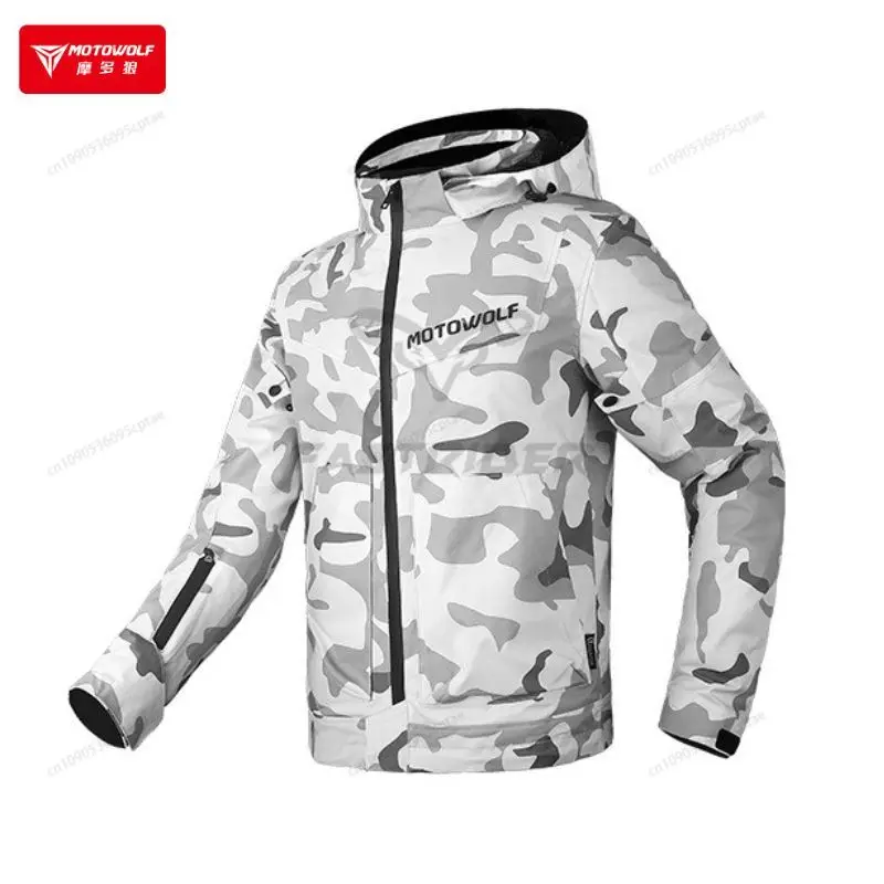 

Motorcycle Jacket Clothing Men's Biker Jacket Breathable Moto Racing Jacket with CE Level 2 Approved Armor