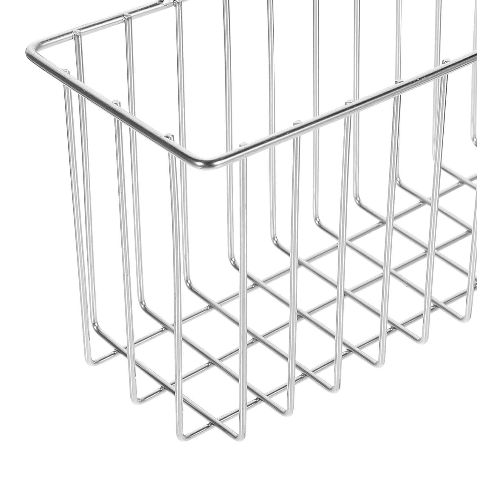 

Stainless Steel Sink Drain Basket Smooth Edges Design Practical Functions Kitchen Sponge Holder Space Saving Draining Rack